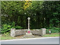 War Memorial on the A68, Edgerston 