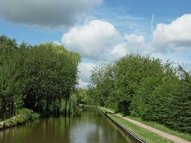 Coventry Canal near Whittington in Staffordshire