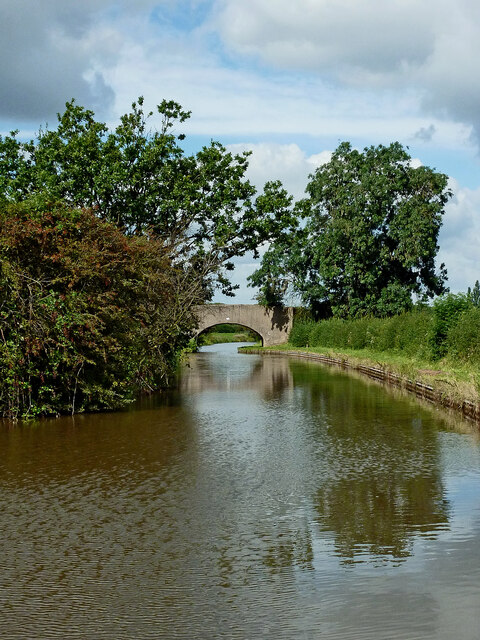 Coventry Canal near Huddlesford in Staffordshire
