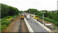 Trains at Bidston Station