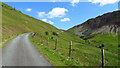 SH9021 : Road leading up to Bwlch y Groes from Blaen-pennant by Colin Park