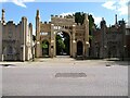 Entrance to Hadlow Castle