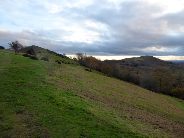 Black Hill and British Camp in the Malvern Hills