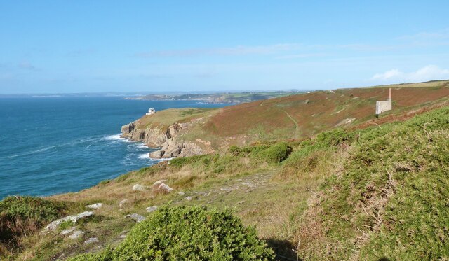 Rinsey Head and Wheal Prosper Tin Mine... © Derek Voller :: Geograph ...