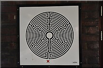 TQ1882 : Labyrinth #25, Hanger Lane by N Chadwick