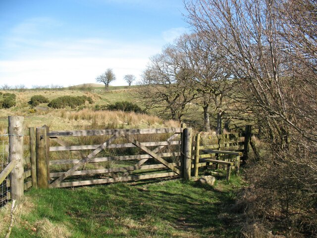 Gate and Stile on The Cumbria Way