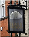 Sign for the Half Moon, Market Weighton