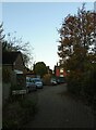 Looking from Upper Queen Street into Pound Lane