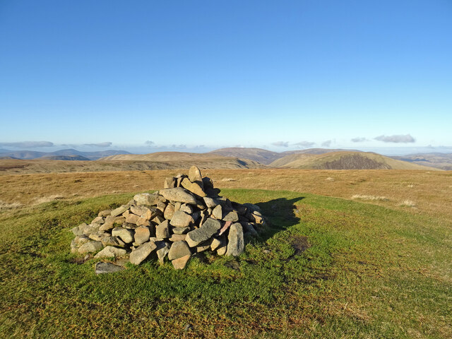 White Coomb Summit Cairn