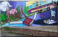 SU1584 : Mural, Belle Vue Road, Swindon by Brian Robert Marshall