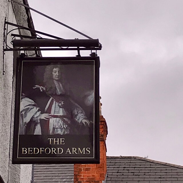 The sign of The Bedford Arms