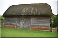 Thatched listed barn