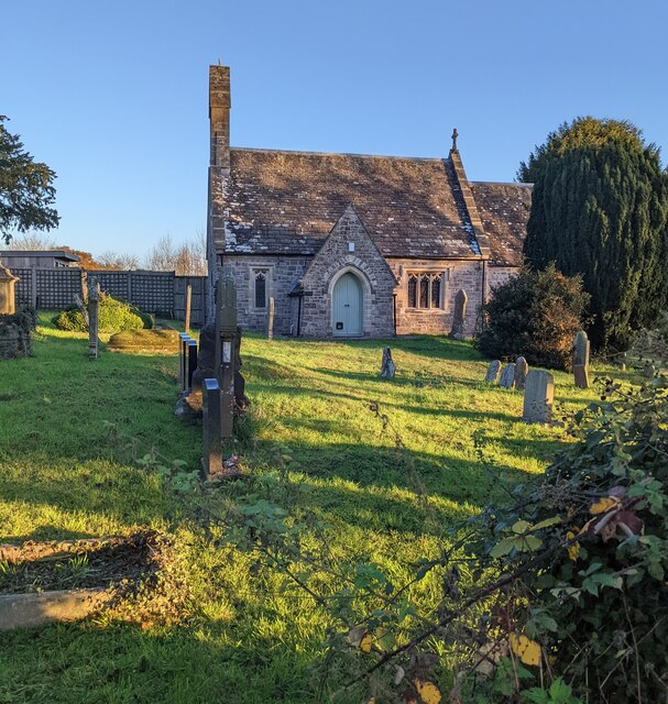 House formerly a church, Llanddewi Fach,... © Jaggery :: Geograph ...