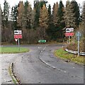 Approaching Pitlochry By-pass