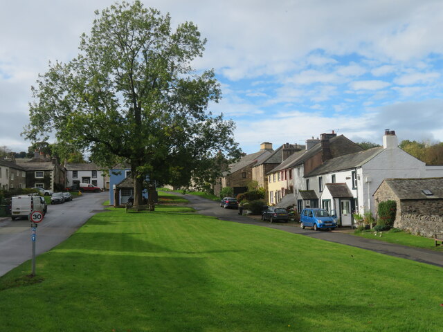 Main street and green, Hesket Newmarket