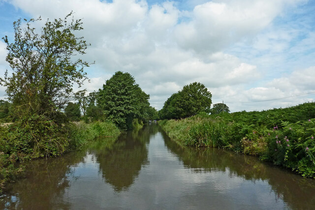 Coventry Canal near Fradley South in Staffordshire