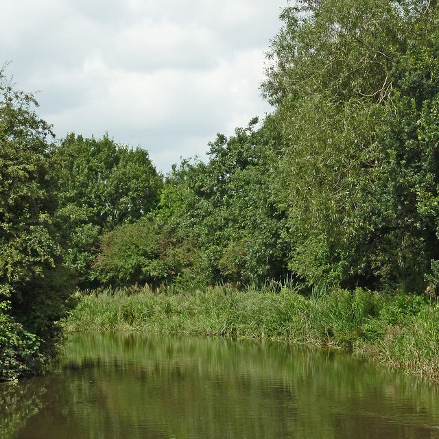 Coventry Canal west of Fradley in Staffordshire