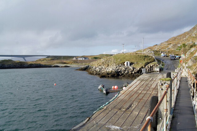 Slipway and harbour, Carnach