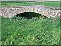 SE7485 : Sinnington packhorse bridge by T  Eyre