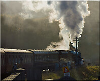 SE0641 : Steam train leaving Keighley by Paul Harrop