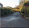 South along Nantsor Road, Llandegveth