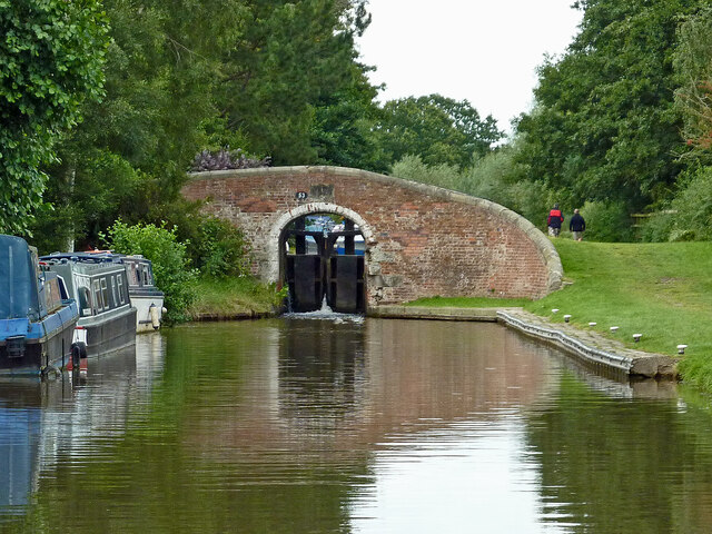 Woodend Lock south-west of Fradley Junction Staffordshire