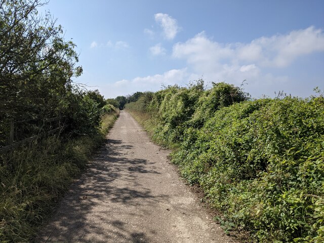 Bridleway above the A30