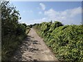 Bridleway above the A30