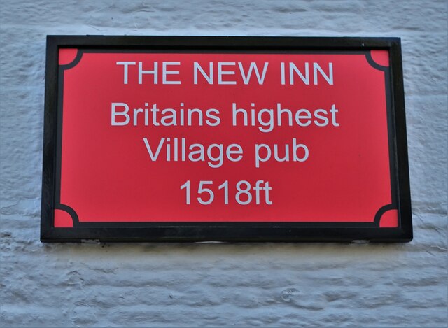 Sign on "The New Inn" in Flash