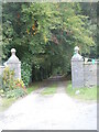 Mynediad i Plas Cwmgwili/ Entrance to Cwmgwili Mansion