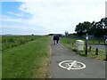 Wales Coast Path in Lower Penarth