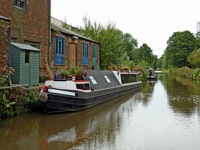Trent and Mersey Canal at Kings Bromley Wharf