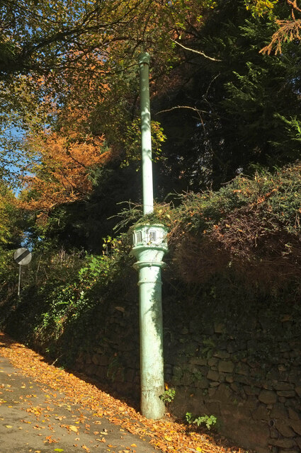 Vent pipe, Trough Lane, Bovey Tracey