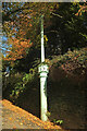 Vent pipe, Trough Lane, Bovey Tracey