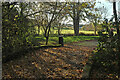 Path between car parks, Bovey Tracey