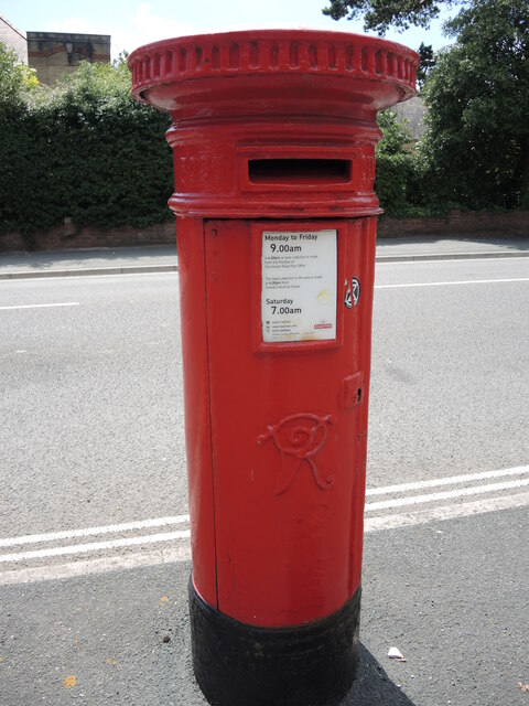 Victorian letterbox on Dorchester Road