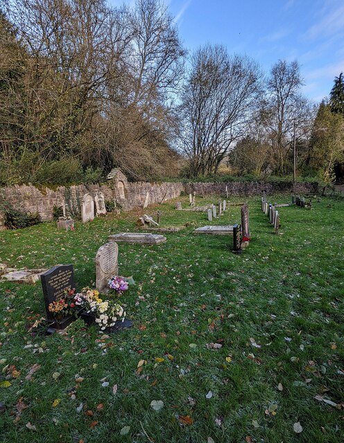 Mounton churchyard, Monmouthshire