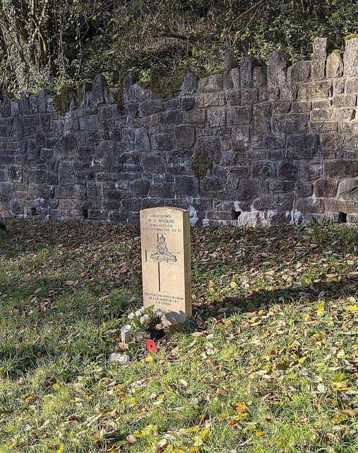 War grave in Mounton, Monmouthshire