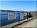 Warning signs, Barry Docks