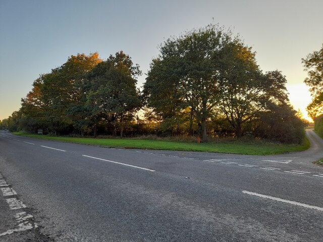 Junction on Banbury Road, Wormleighton