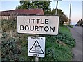 Sign entering Little Bourton