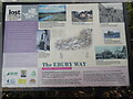 TQ0694 : The Ebury Way Information Board at Batchworth by David Hillas