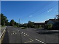 Bus stop in Cheddar Road, Axbridge