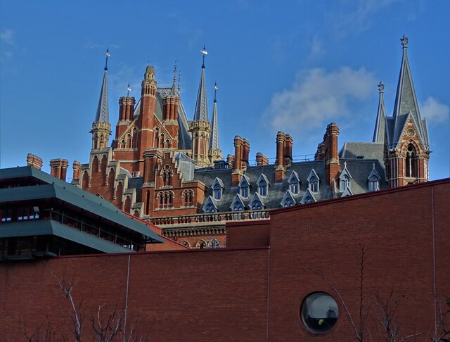 Turrets of St Pancras