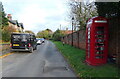 K6 telephone box on Top Street, Londesborough