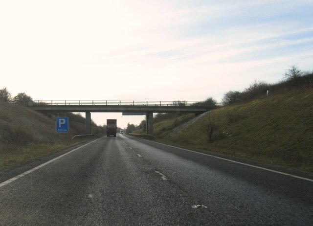 A45 southbound