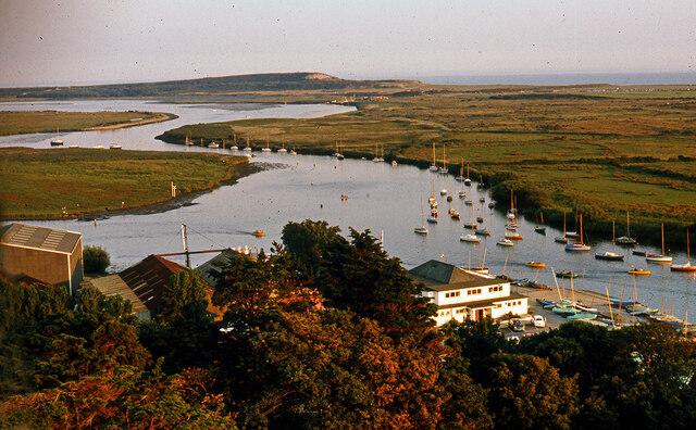 Christchurch Harbour entrance from the Priory tower (5)