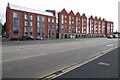 SO5140 : New apartments on Hereford City Link Road by Philip Halling