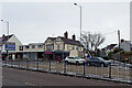 Stafford Road shops near Oxley in Wolverhampton