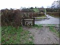 Stile on to Croeswylan Lane